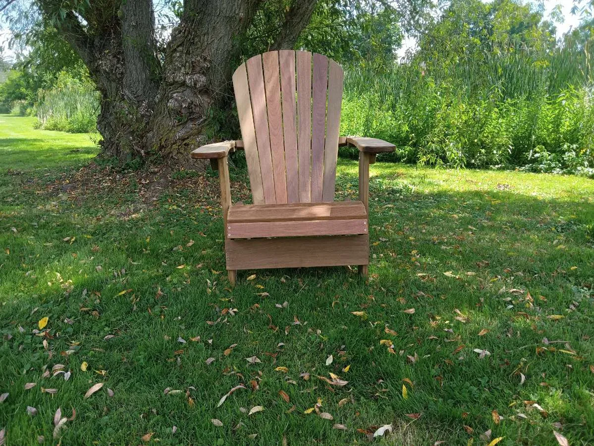 Royal Upright Adirondack Chair, Easiest To Get In And Out Of, Partial Kit (Large)