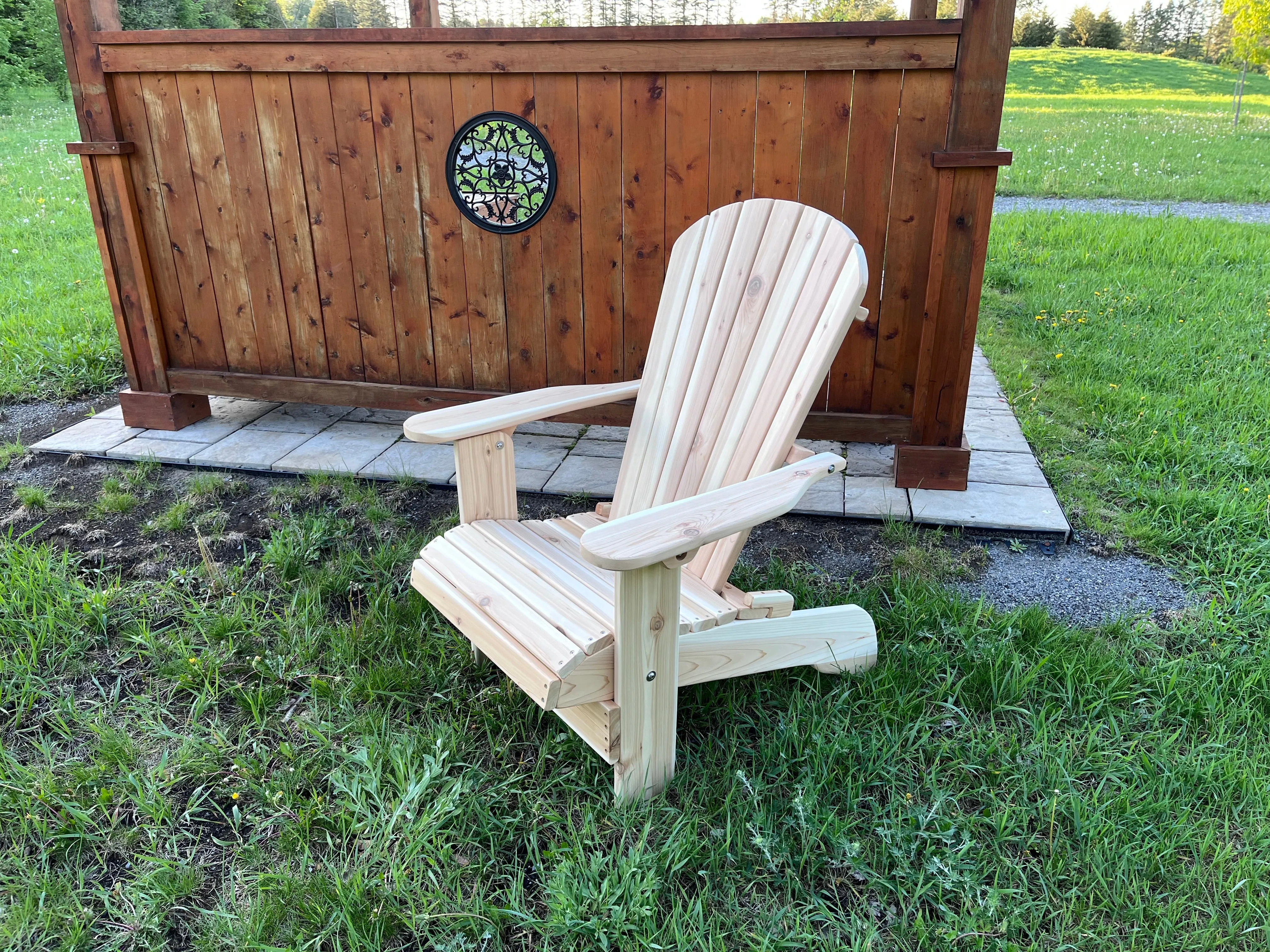 Royal Upright Adirondack Chair, Easiest To Get In And Out Of, Partial Kit (Large)
