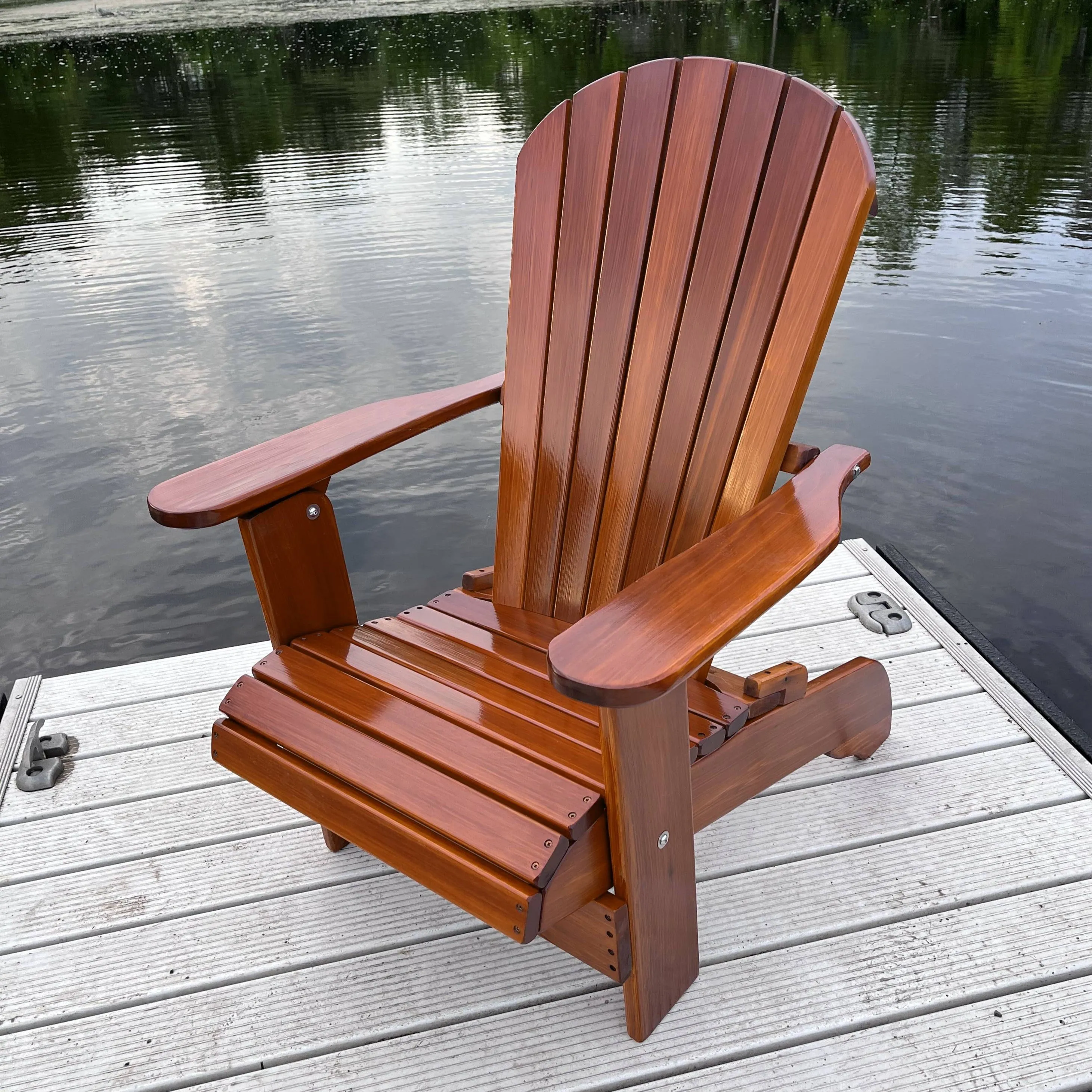 Royal Upright Adirondack Chair, Easiest To Get In And Out Of, Partial Kit (Large)