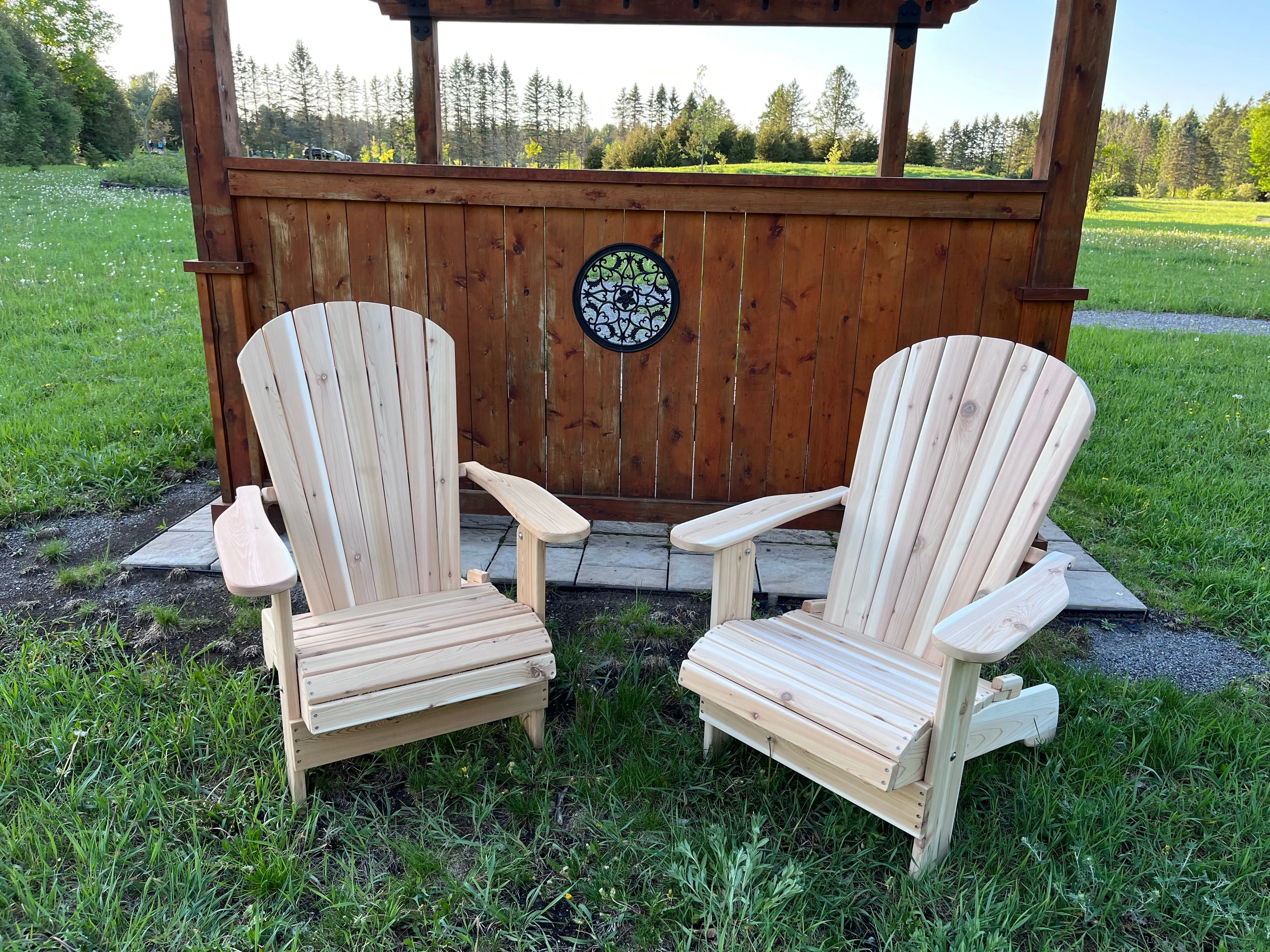 Royal Upright Adirondack Chair, Easiest To Get In And Out Of, Partial Kit (Large)