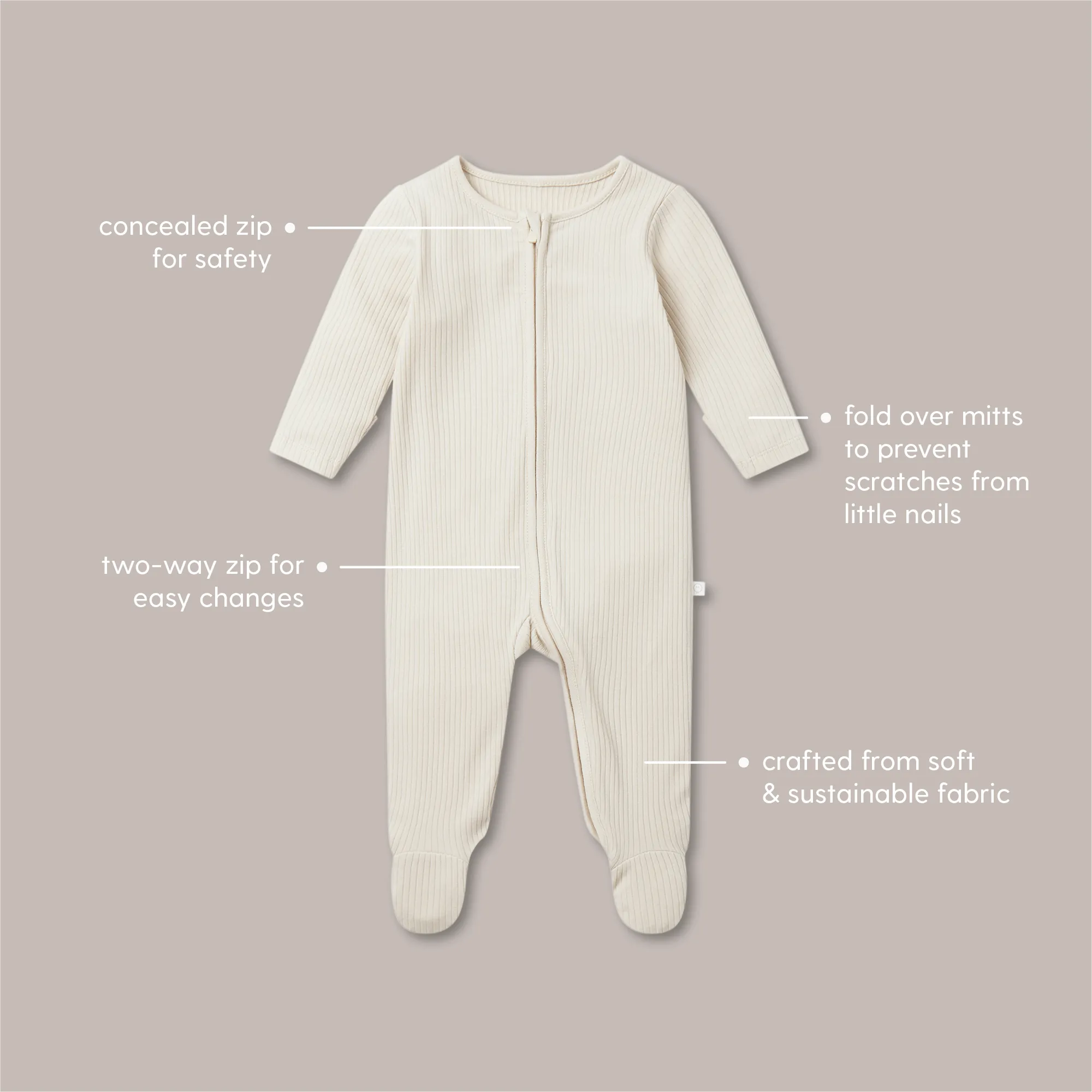 Sage Stripe Betime Set 1.5 TOG