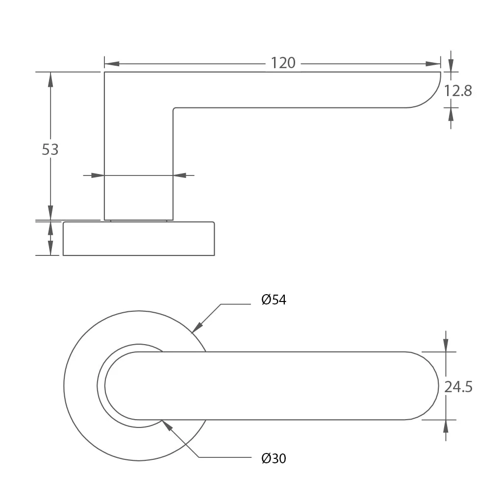 Seacliff Lever Handle.