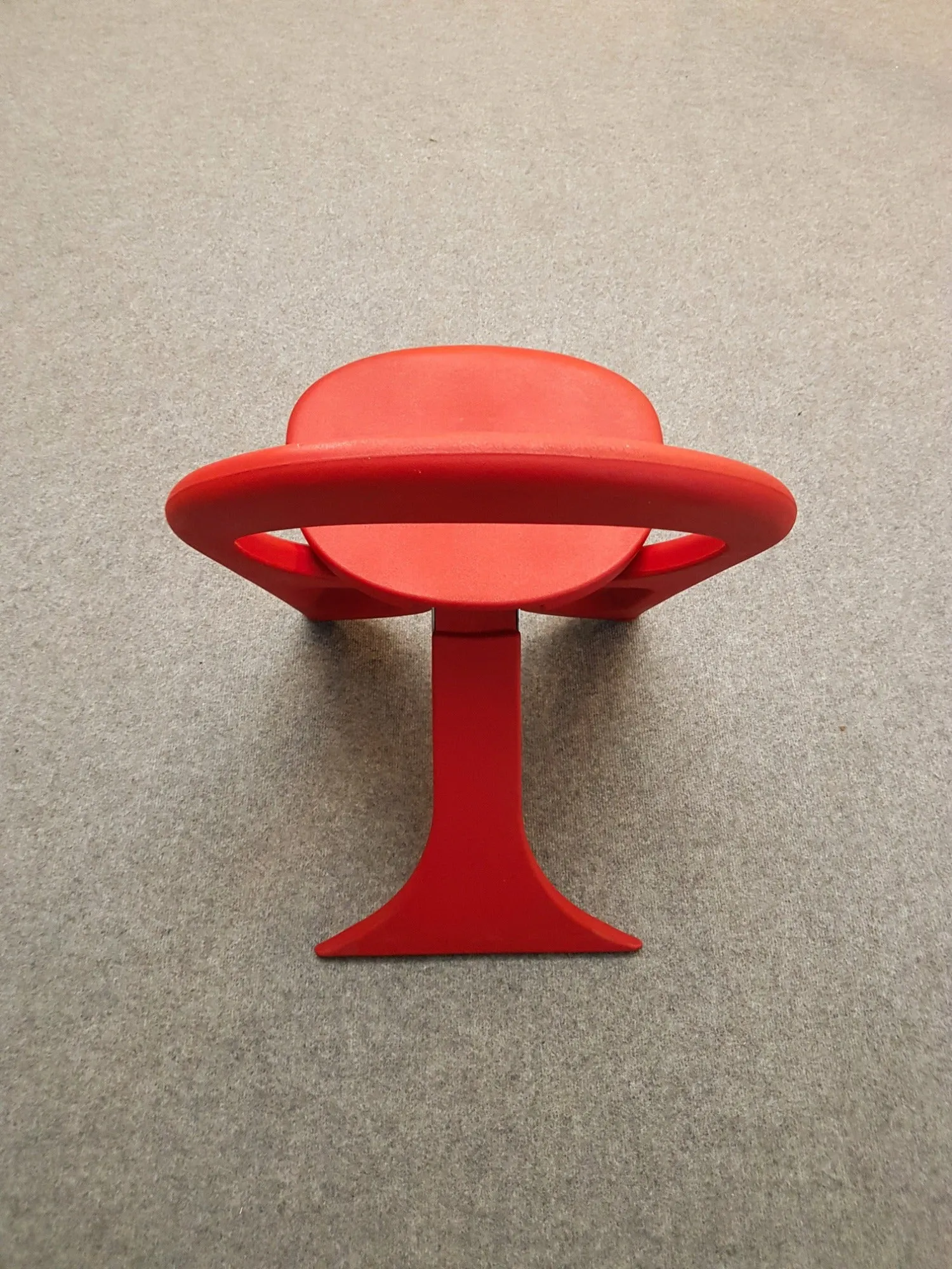 Set 2 vintage red folding chairs Filly - Giorgio Gurioli - 1980s