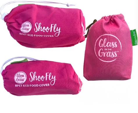 Shoofly Food Cover | Plain Small Platter