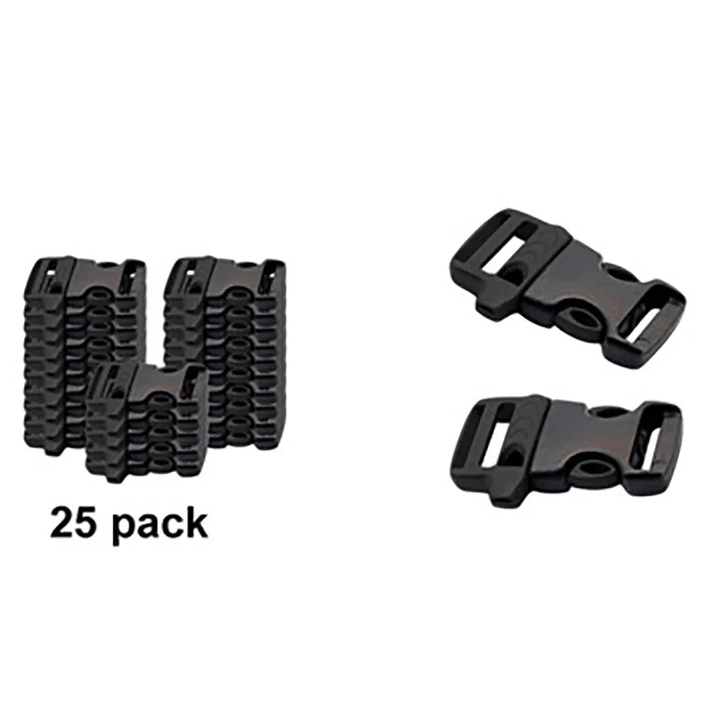 Side Release Whistle Buckles 3/4 Inch (20mm)