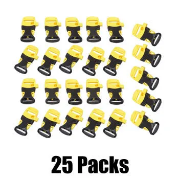 Side Release Whistle Buckles 3/4 Inch (20mm)