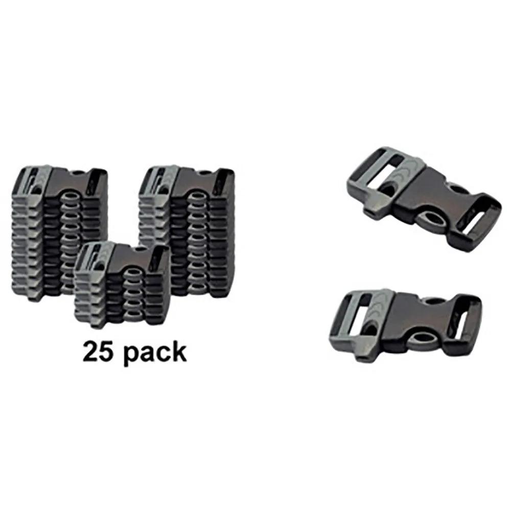 Side Release Whistle Buckles 3/4 Inch (20mm)