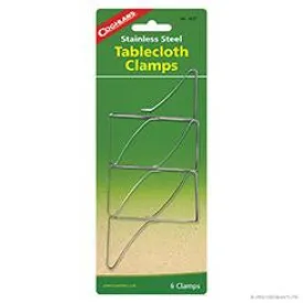 S.S. Tablecloth Clamps