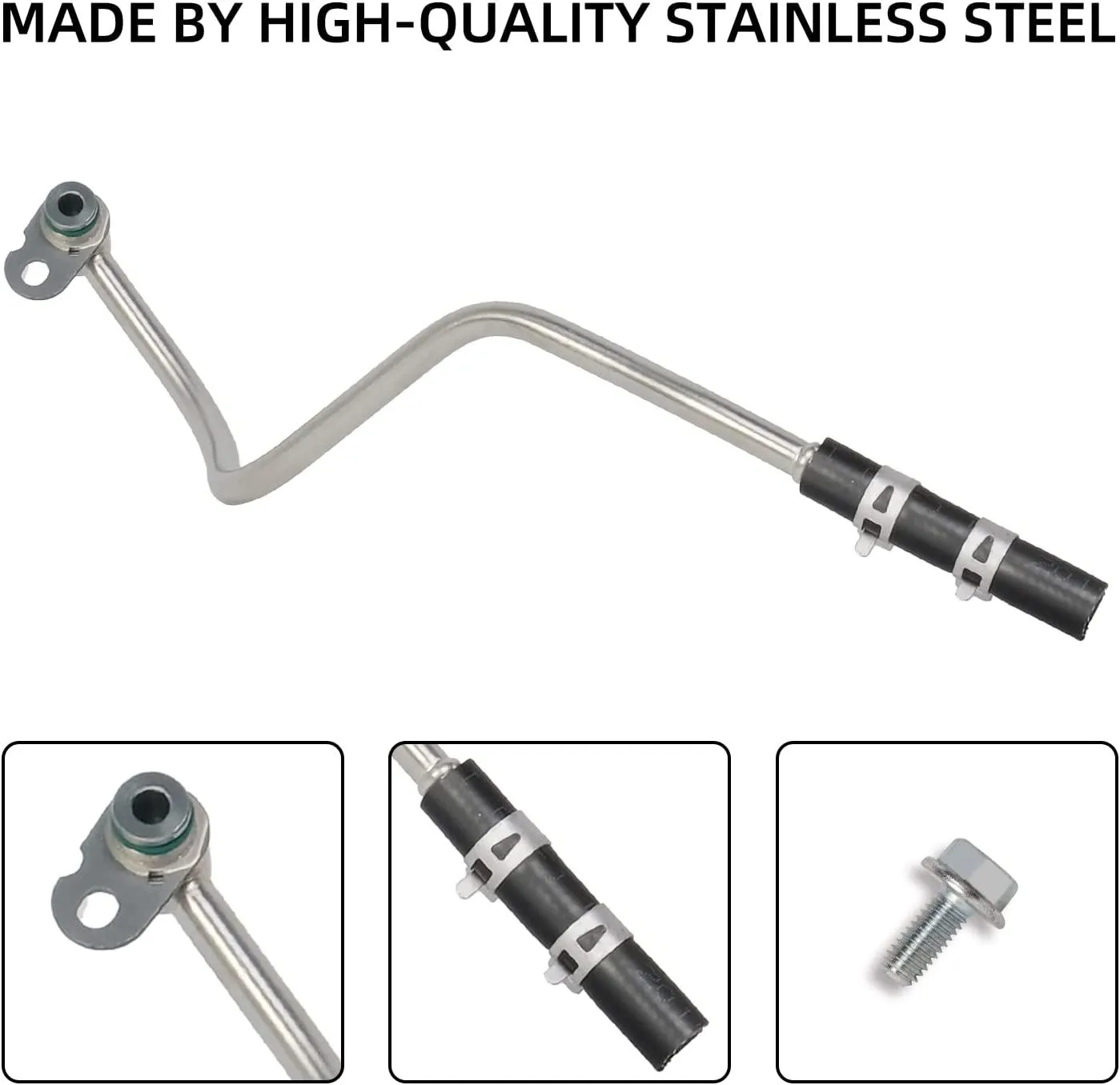 Turbo Oil Feed Line Turbocharger Kit Ford F-250 F-350 Super Duty 6.7L V8