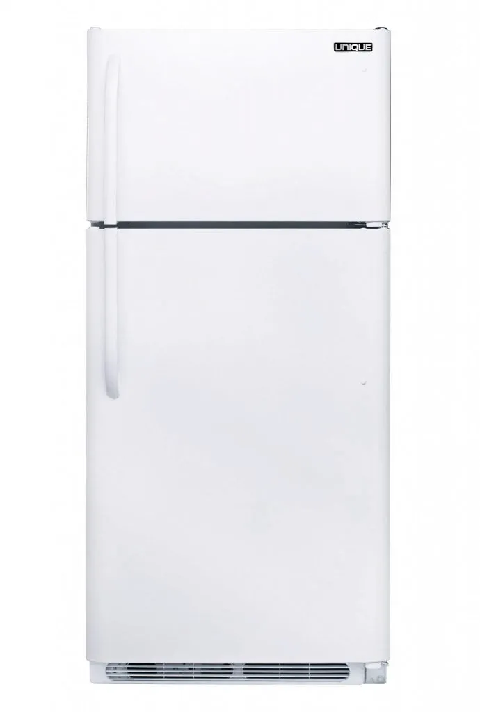 Unique 22 cu/ft Direct Vent Propane Fridge - White