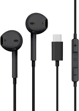 USB C Headphones for Samsung S24 Ultra S23 FE S22 [Clear Call] Wired Earbuds with Mic Noise Cancelling HiFi Stereo Sounds Volume Control Ear Buds for iPhone 16 15 9 8 7 iOS & Androids