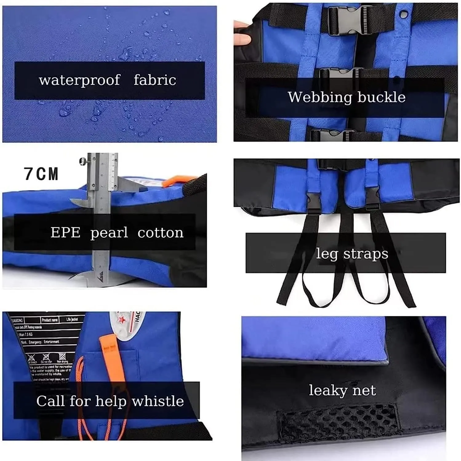 Vest for Adults,Snorkeling Vest for Men & Women, Portable Swim Jacket & Buoyancy Vest for Snorkeling, Swimming, Kayaking, Boating