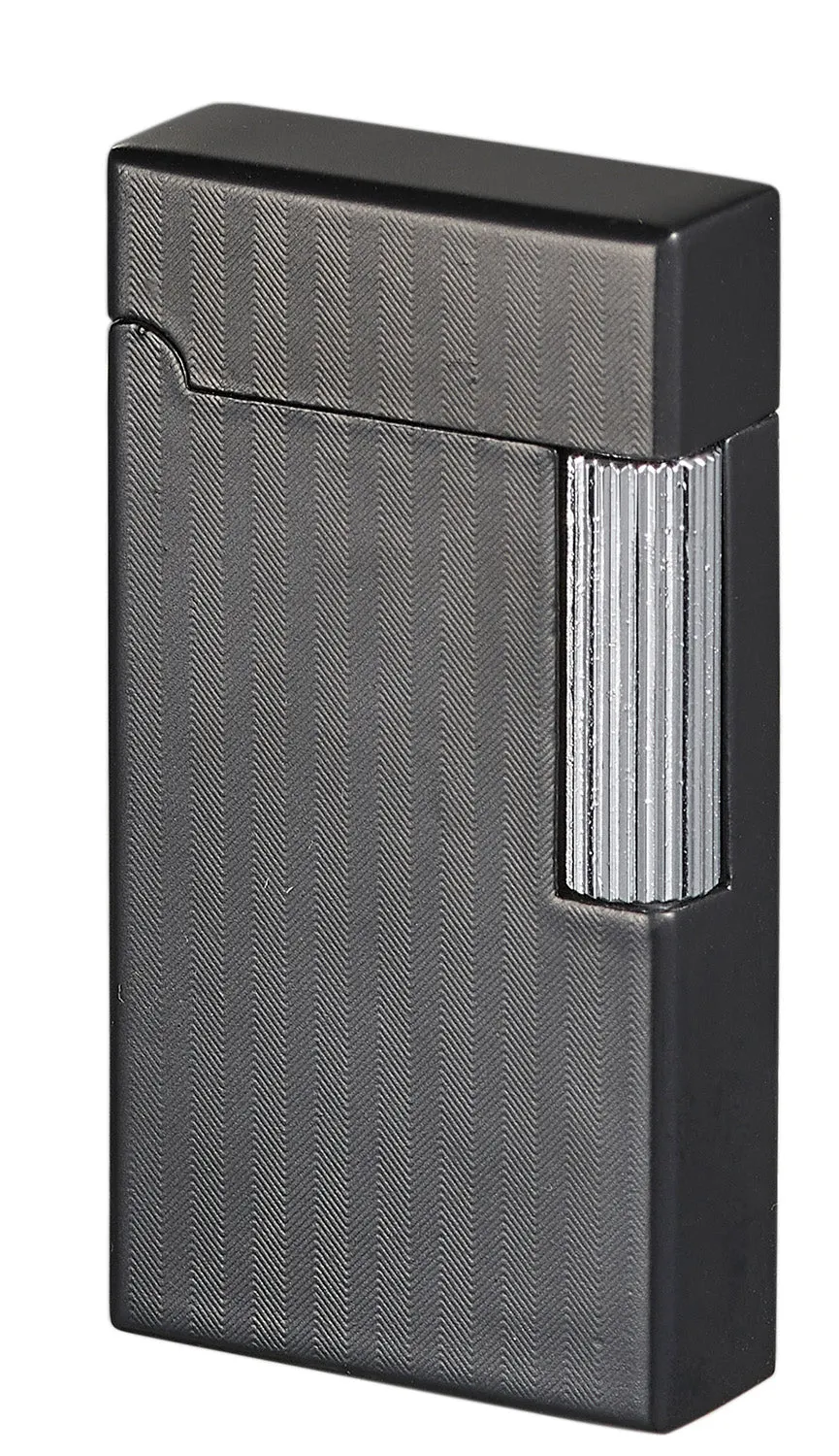 Visol Zebra Soft Flame Flint Lighter - Black